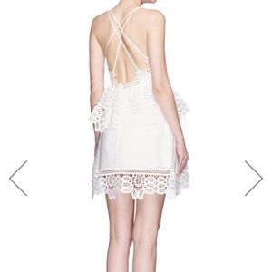 Self Portrait White Lace Dress